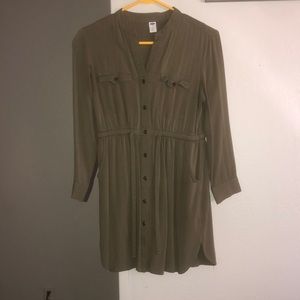 Olive Green Old Navy Dress